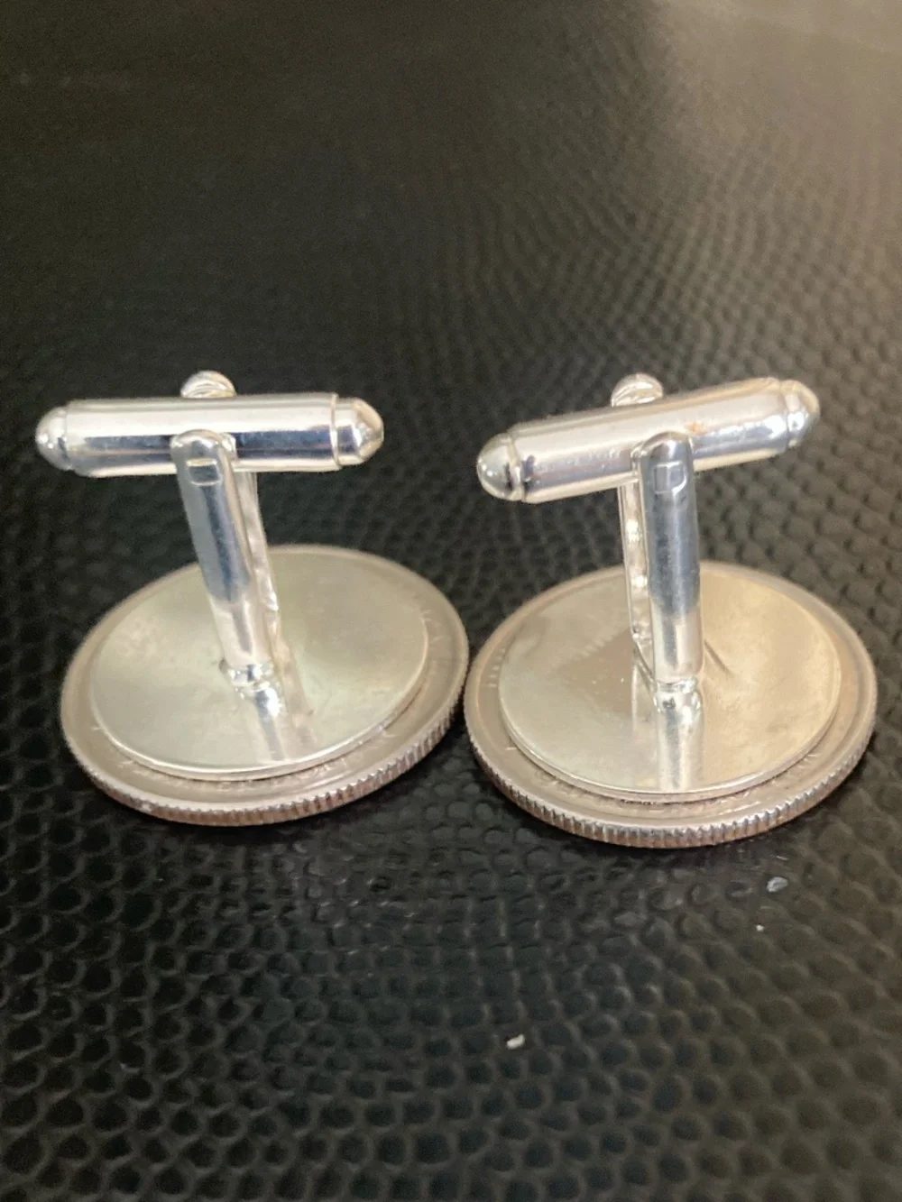 Wisconsin State Quarter Cufflinks – 2004 U.S. Coin Jewelry – Handcrafted America